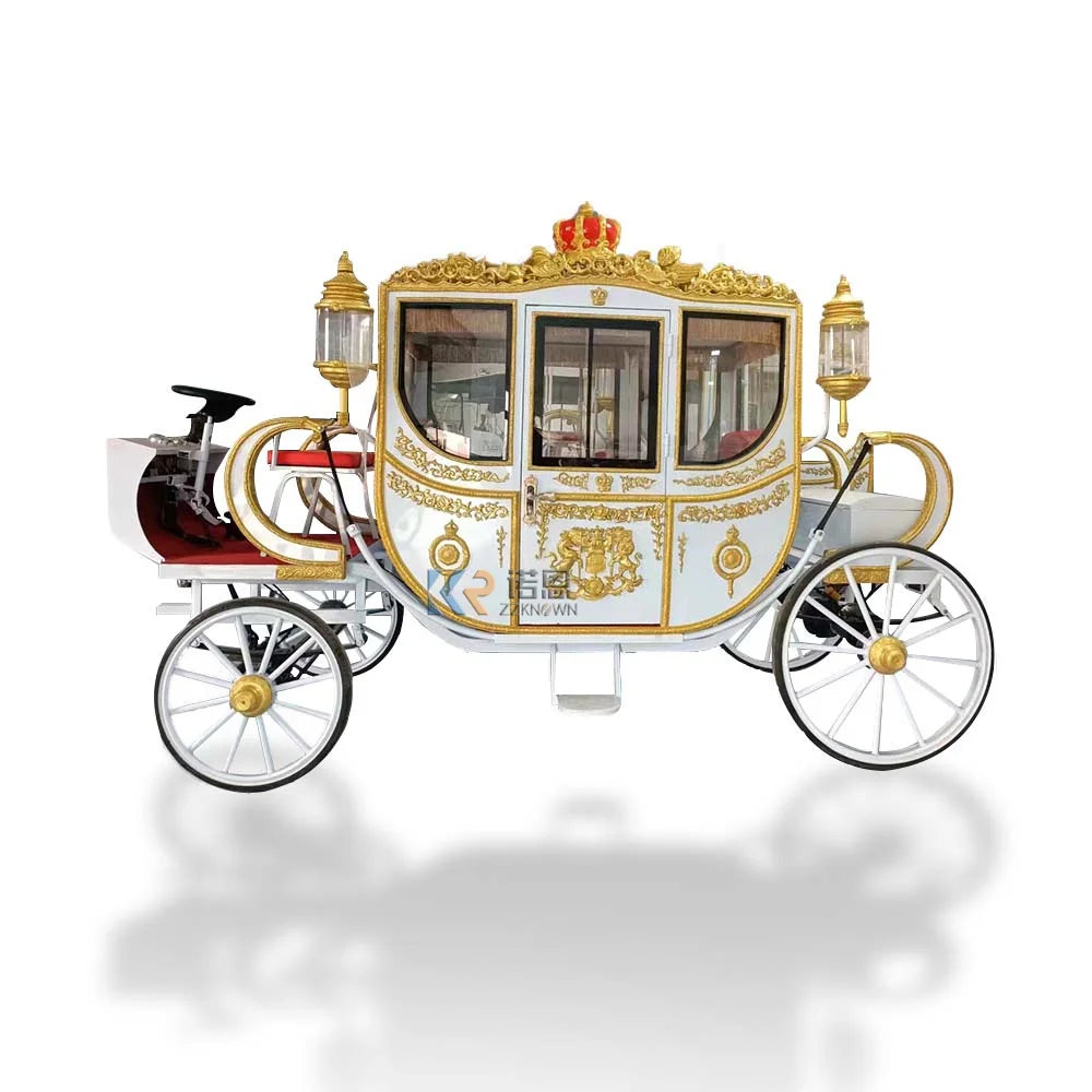 Exhibition Horse Carriage Professional Carriage Manufacturer Christmas Horse Drawn Cart cinderella Carriage