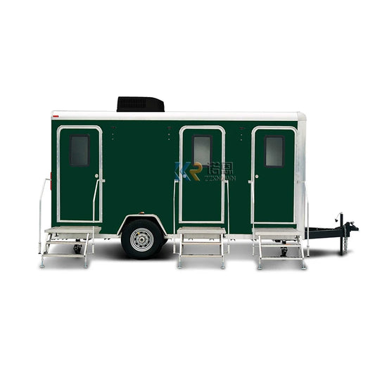 Restroom Toilets and Shower Outdoor Bathroom Trailer Toilet Mobile Portable Toilet or Trailer For Sale