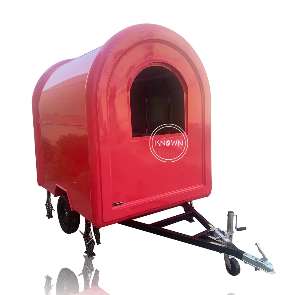 2023 Best Quality Food and Beverages Kiosk Vending Food Trailers Push Mobile fast Food Cart With Wholesale Price