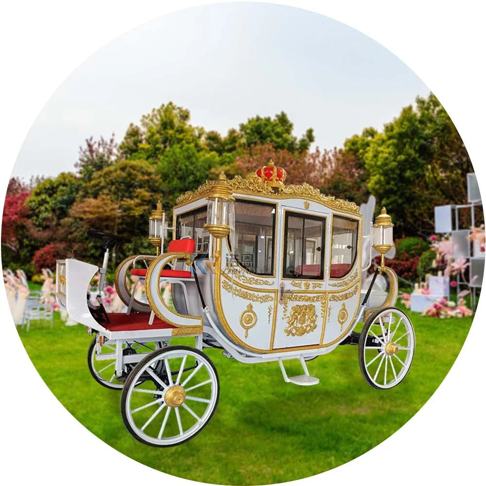 Voiture à cheval d'entraînement du Royal Marathon Mariage Voitures à cheval royales à vendre en Europe