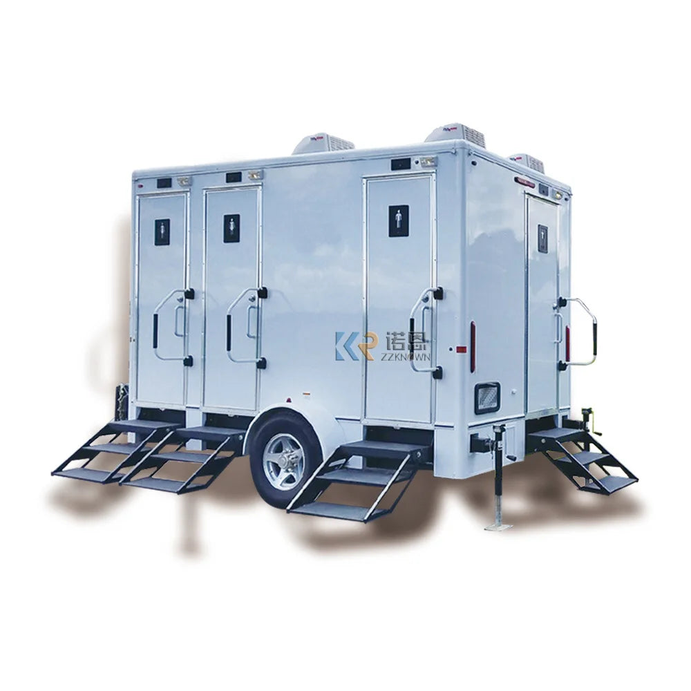 2023 Mobile Portable Toilet Prefab Toilet Restroom For Sale Prefab Squat / Seat Toilet Houses