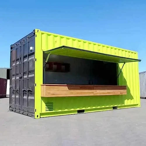 Fast Food Container Kiosk Duplex Cafe House Container Restaurant With Kitchen