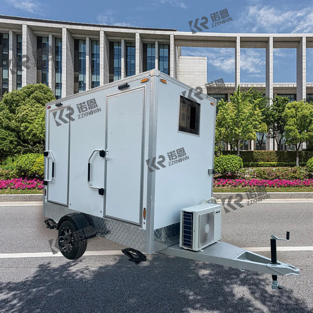 Port a Potty Outdoor Toilets Luxury Mobile Portable Toilet Trailer Portable Restroom Trailer for Sale