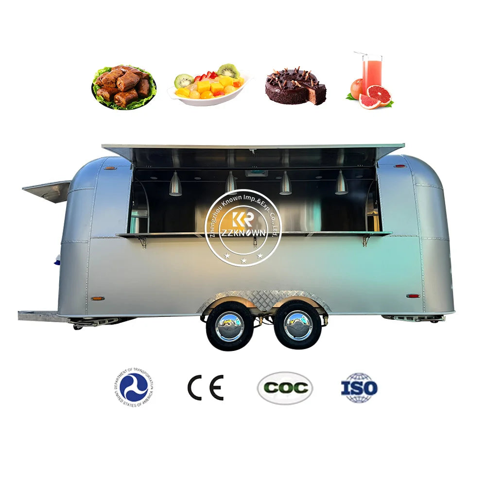 2023 Fully Equipped Catering Ice Cream And Mobile Food Trucks For Street Food Available For Sale