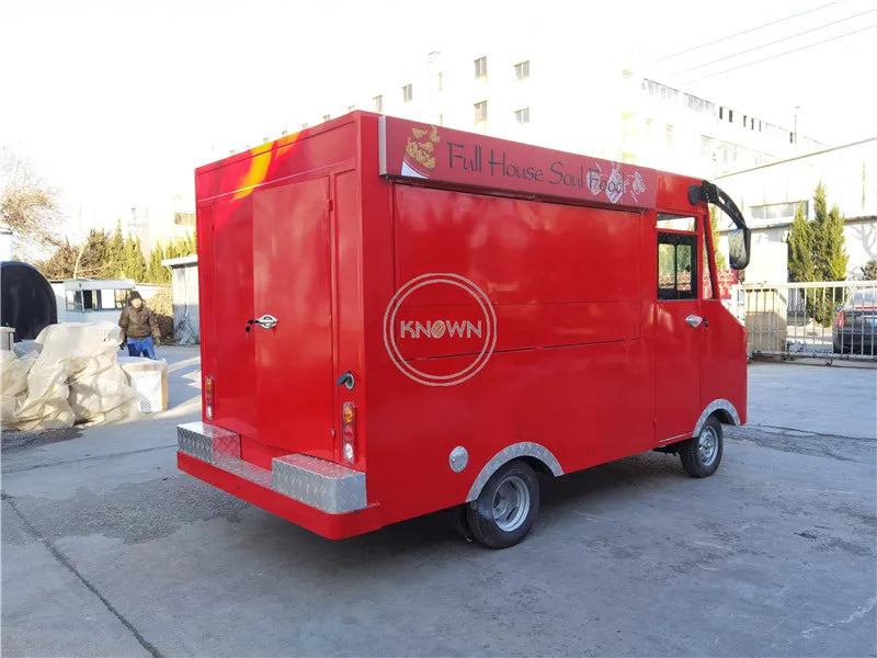 OEM Street Mobile Drive Food Vending Truck Coffee Cart Van Ice Cream Kiosks Trailers with Certification For Sale USA