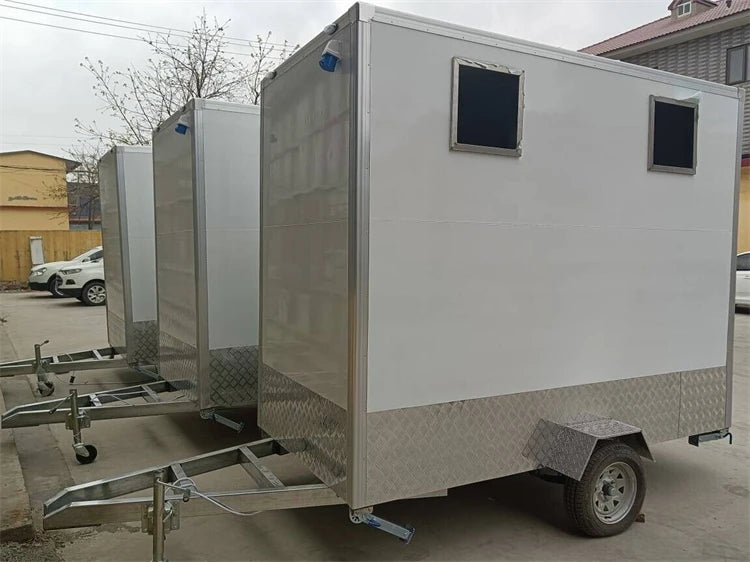 Customized Wholesale Prefab Public Outdoor Bathroom Mobile Portable Toilet For Sale USA