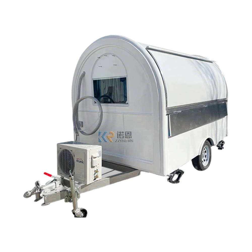 New Food & Beverage Factory Cheap Food Trailers For Sale Mini Truck Air Stream Trailer Delivery Carts