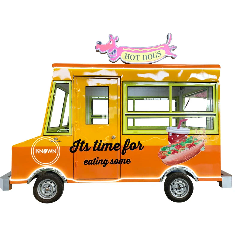 OEM Wholesale Price Cater Ice Cream Mobile Food Trucks For Sale Europe Used Fast Food Truck Trailer Food Cart