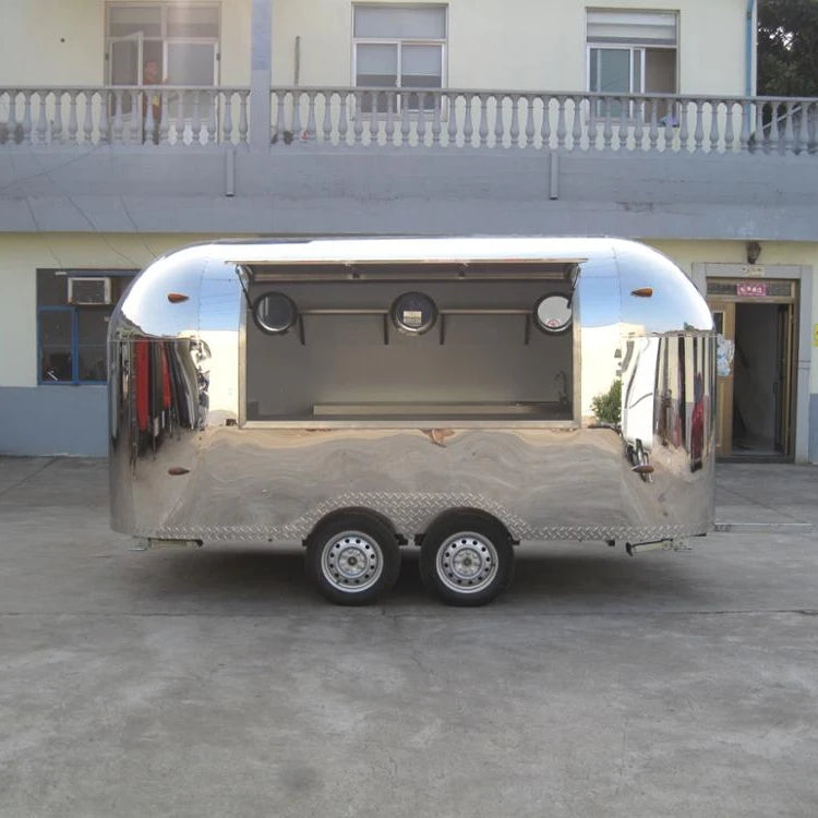 OEM Outdoor Mobile Food Trailer/ Street Mobile Food Cart/ China Factory Mobile Food Truck in hot sale