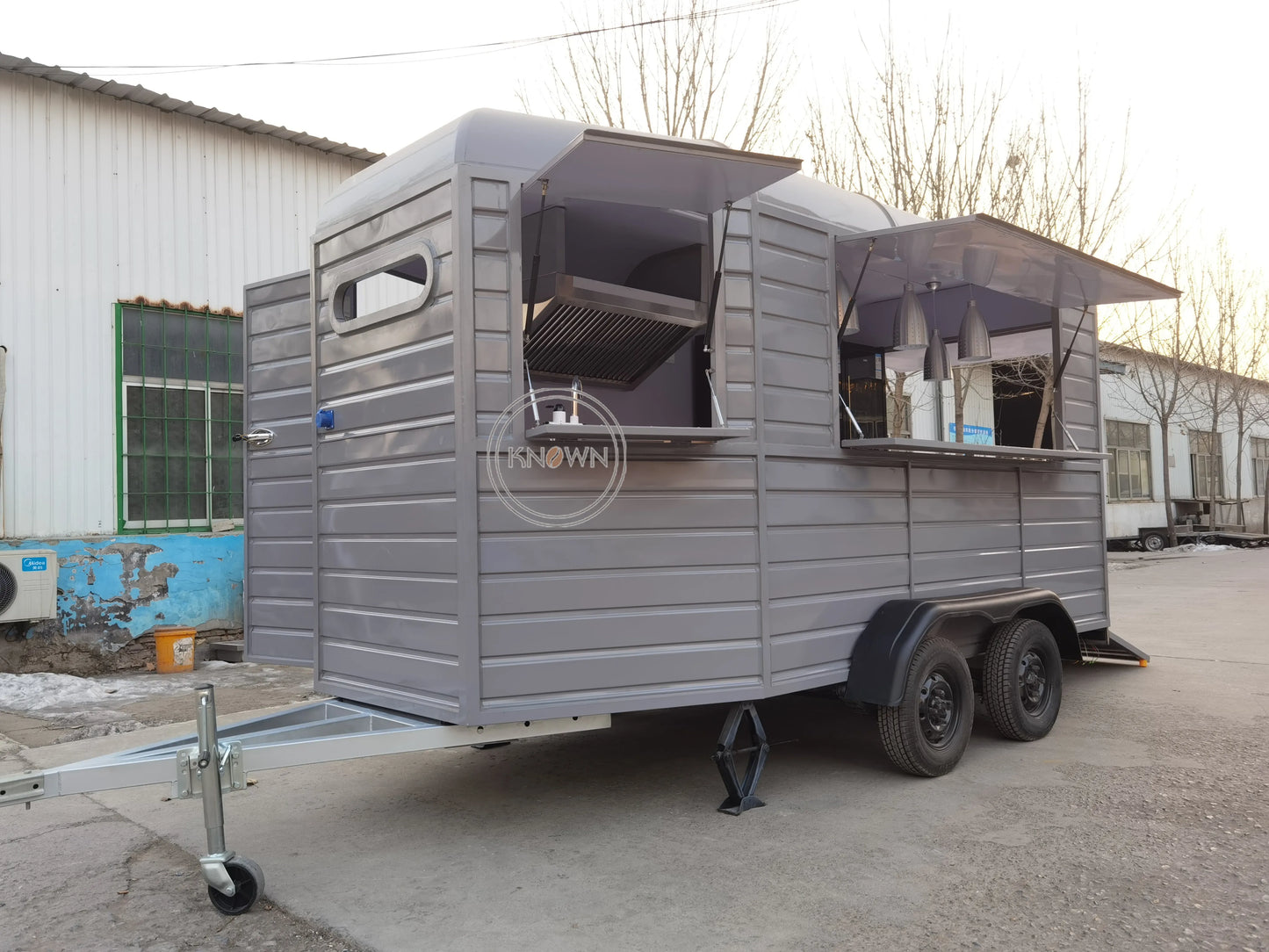 Remolque de comida móvil para helados Remolque de comida Airstream Remolque de comida estándar de AUSTRALIA