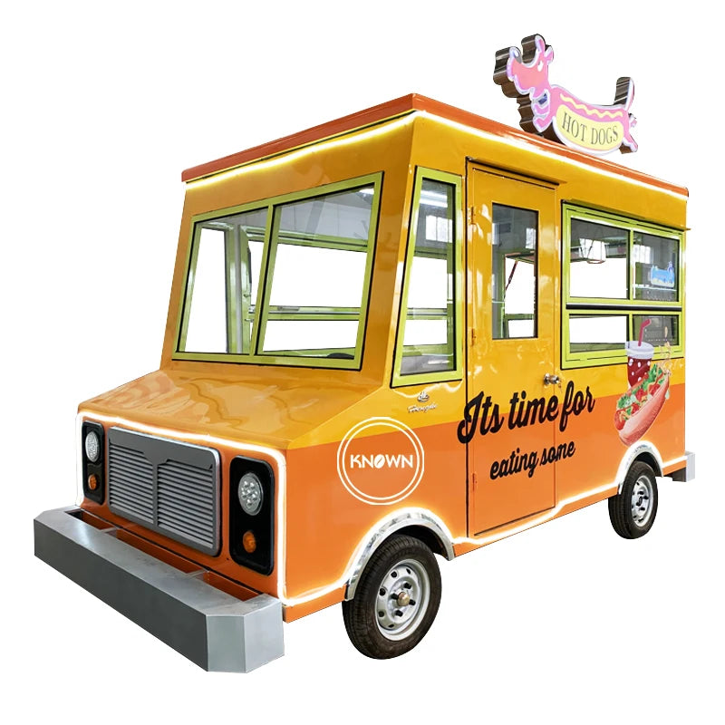 OEM Wholesale Price Cater Ice Cream Mobile Food Trucks For Sale Europe Used Fast Food Truck Trailer Food Cart