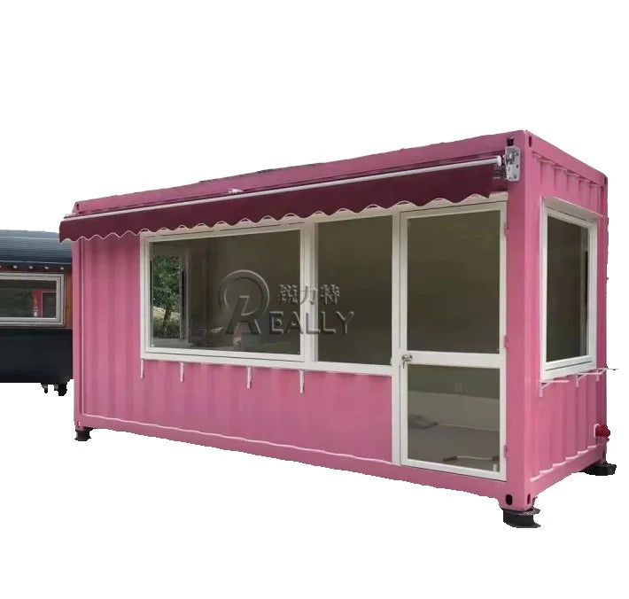 Shipping Container Cafe Mobile Shop Portable Street Container Snack Bar Custom Container Coffee Shop