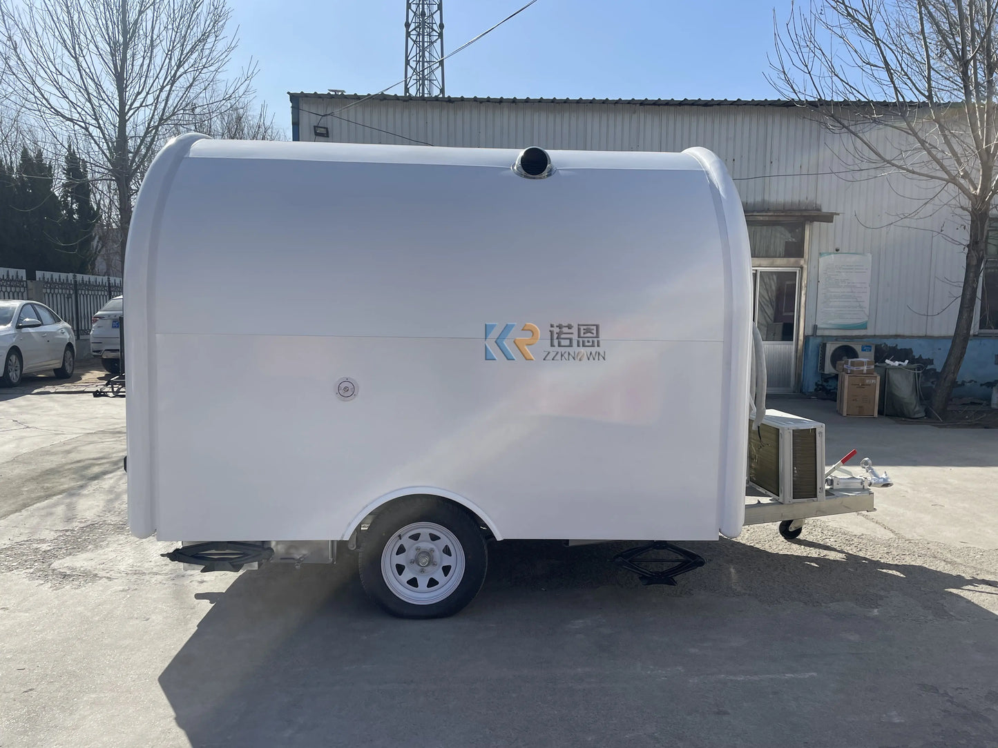 New Food & Beverage Factory Cheap Food Trailers For Sale Mini Truck Air Stream Trailer Delivery Carts