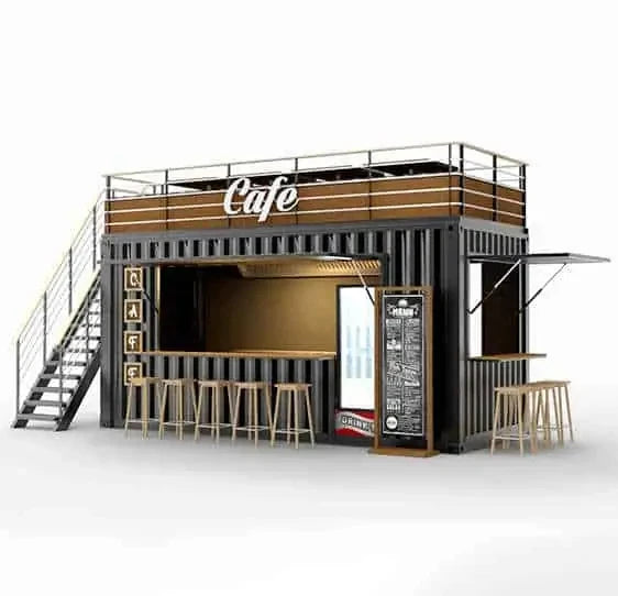 Mobile Shop Container Beach Bar Kiosk Coffee Shop Restaurant Kiosk