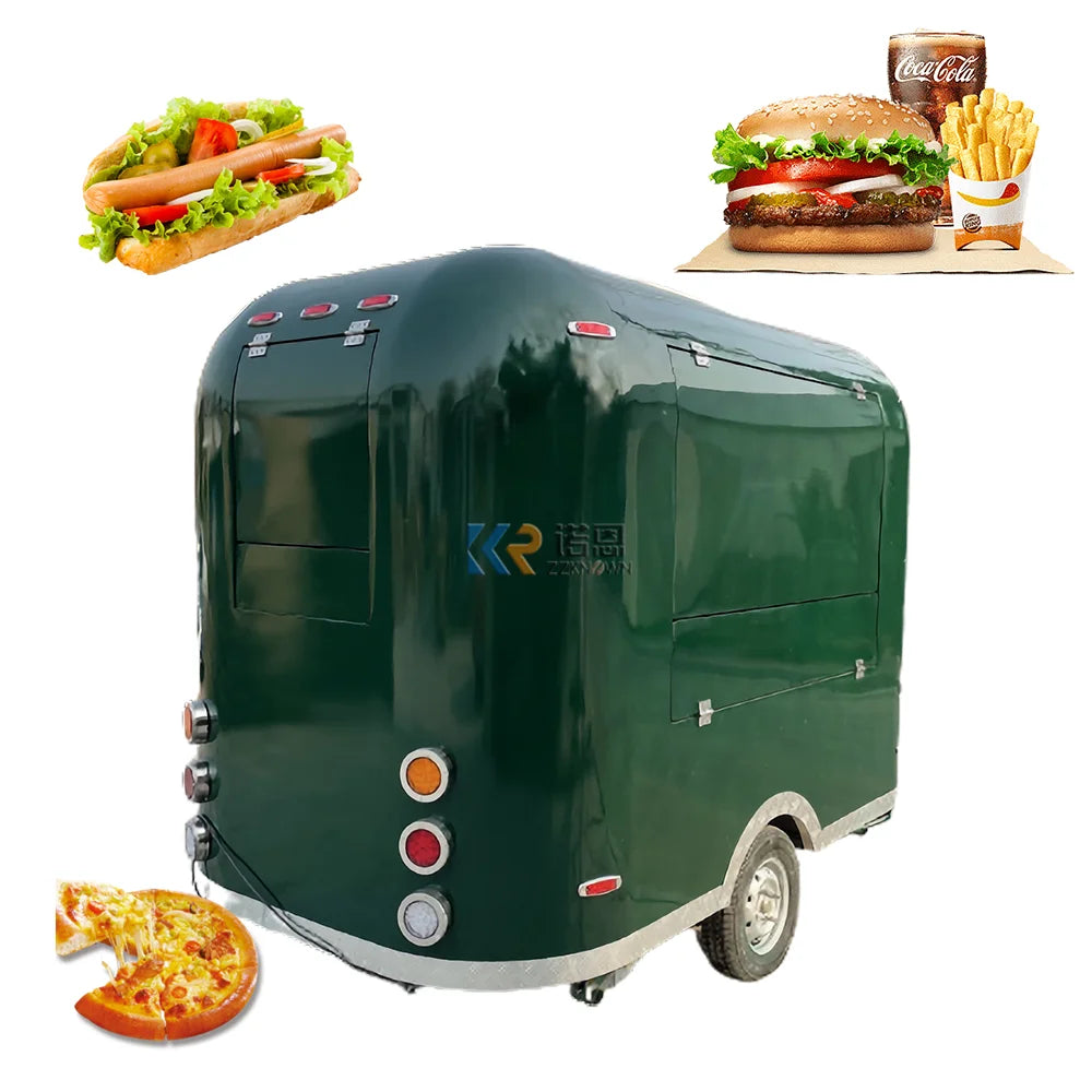 Fast Snack Food Cart Trailer For Sale Mobile Bbq Food Trucks Mobile Food Trailer With Full Kitchen Equipment