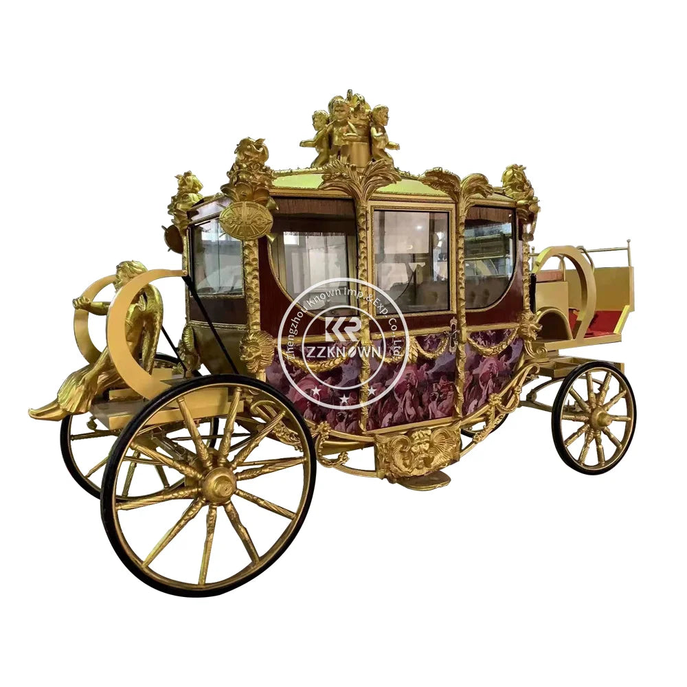 OEM Wedding Carriage For Photography Decorative Carriage For Wedding Shoot Exclusive Carriage For Wedding Decoration