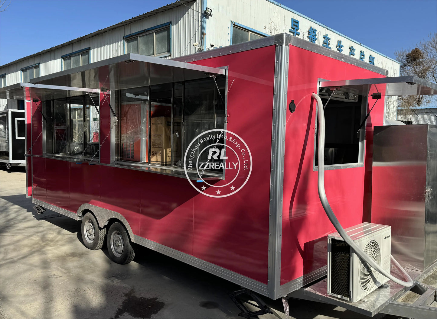 Remorque de nourriture fermée pour camion-restaurant, cuisine mobile avec camion-restaurant en acier galvanisé à vendre aux États-Unis, remorque de nourriture en Australie