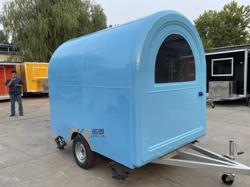 Food Truck Coffee Hot Dog Ice Food Trailers Purchase Fully Equipped Cart Electric Mobile Food Trucks With Full Kitchen