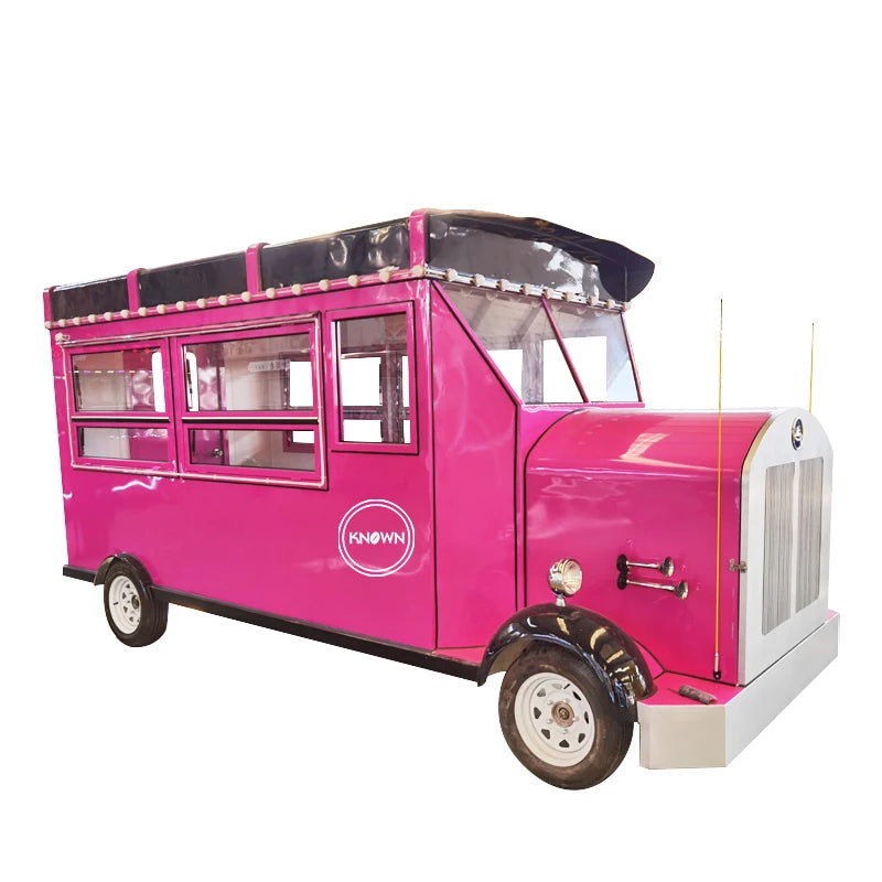 OEM Wholesale Price Cater Ice Cream Mobile Food Trucks For Sale Europe Used Fast Food Trailer Cart