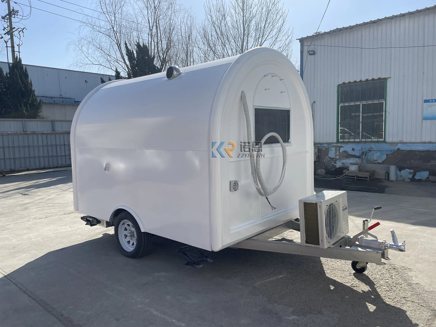 New Food & Beverage Factory Cheap Food Trailers For Sale Mini Truck Air Stream Trailer Delivery Carts