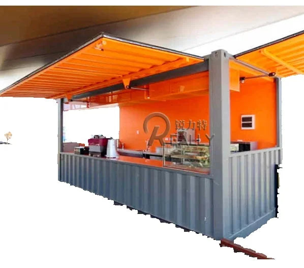 Shipping Container Cafe Mobile Shop Portable Street Container Snack Bar Custom Container Coffee Shop