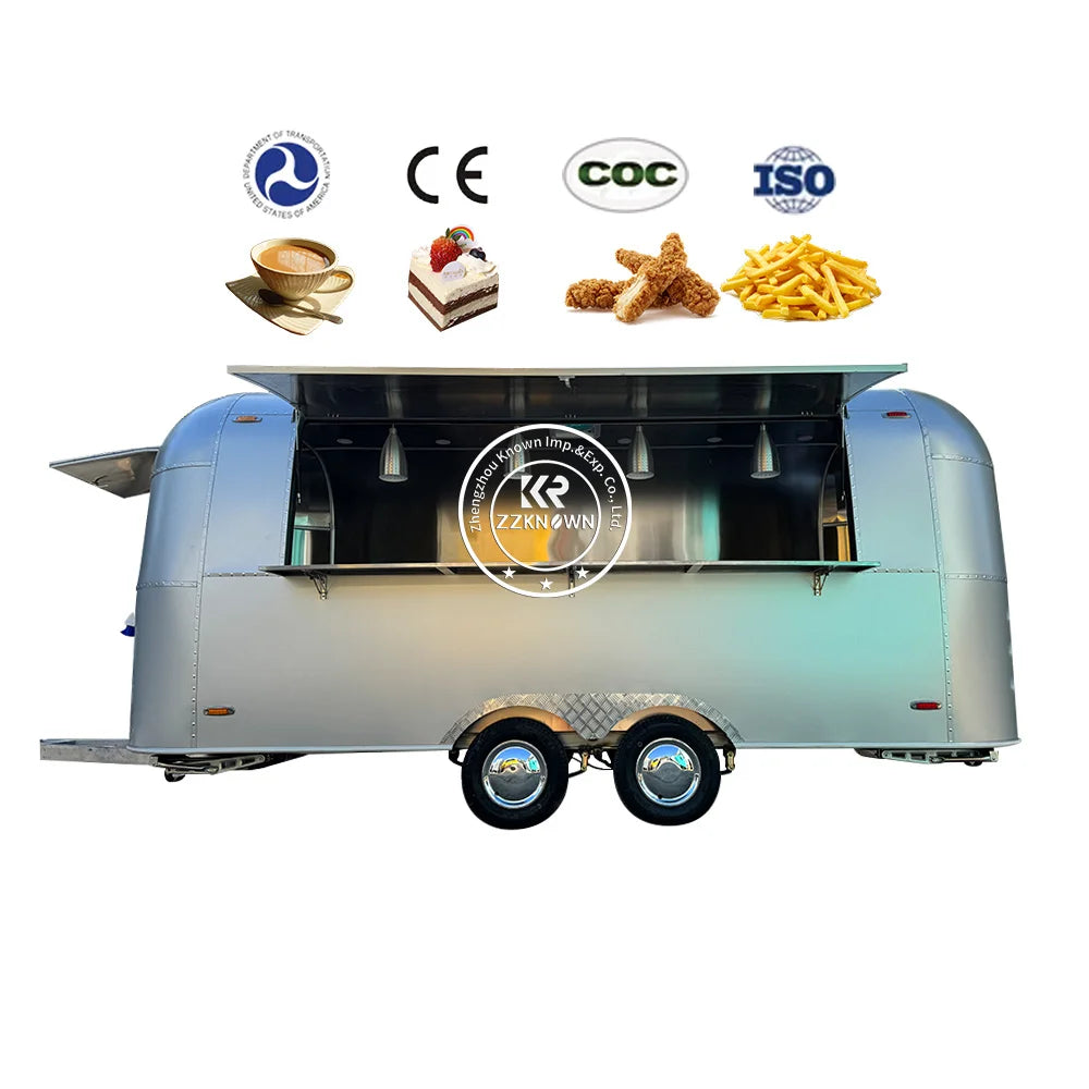 2023 Fully Equipped Catering Ice Cream And Mobile Food Trucks For Street Food Available For Sale