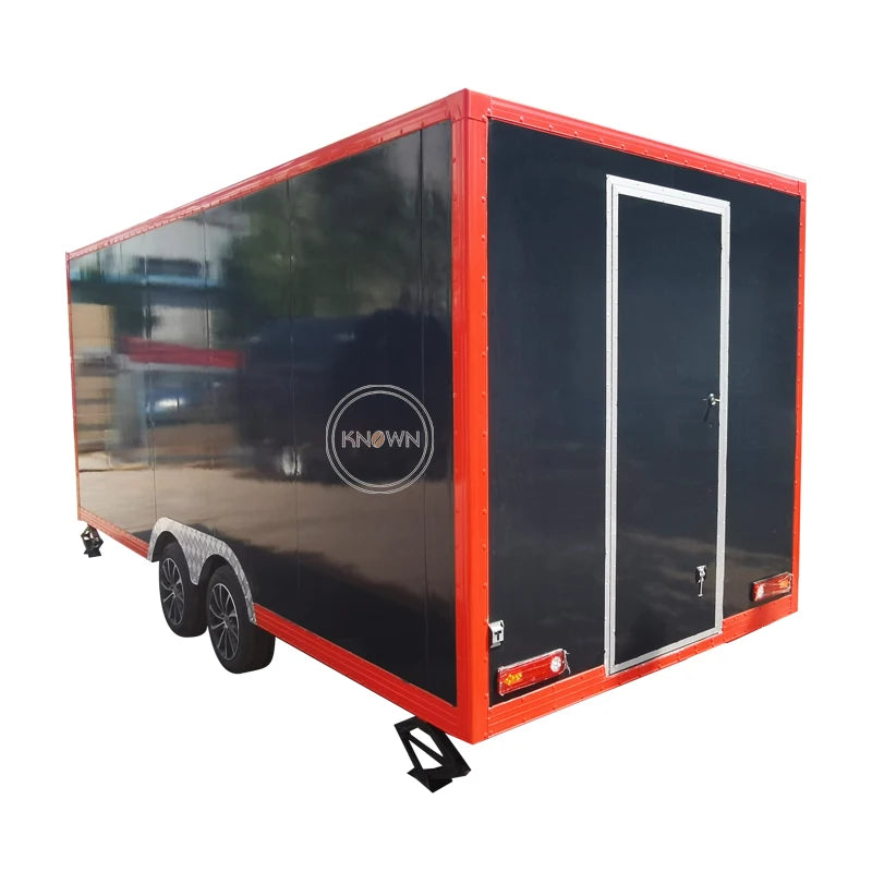 mobile food truck with full kitchen concession mini portable food trailer dessert cart coffee kiosk for sale