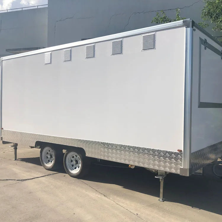 Fiberglass Custom Food Street Food Trailer Fast Food Truck Tradesman Trailer