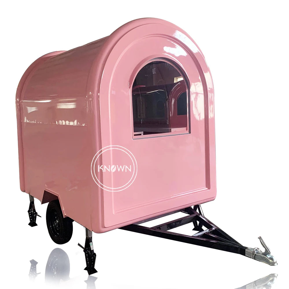 2023 CE Night Market Cart Stall Small Food Trailer Ice Cream Sell Commercial Mobile Sushi Promotion Truck