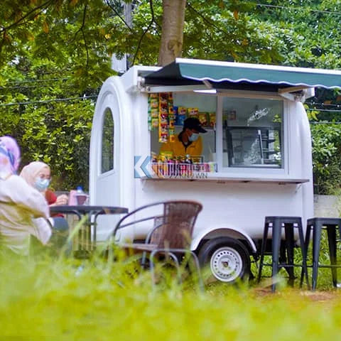 Remolques de comida para catering Camión de tacos totalmente equipado Cocina móvil Carrito de pizza y café Remolques para barbacoa Furgoneta móvil económica