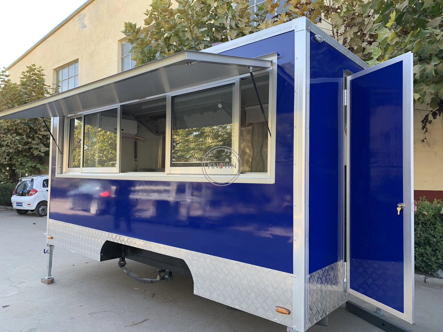 Top Fashion Fruit Food Trailer Egg China Mobile Cart Service Trailers Rolling Custom Small Standard Concession Fast Food Trucks