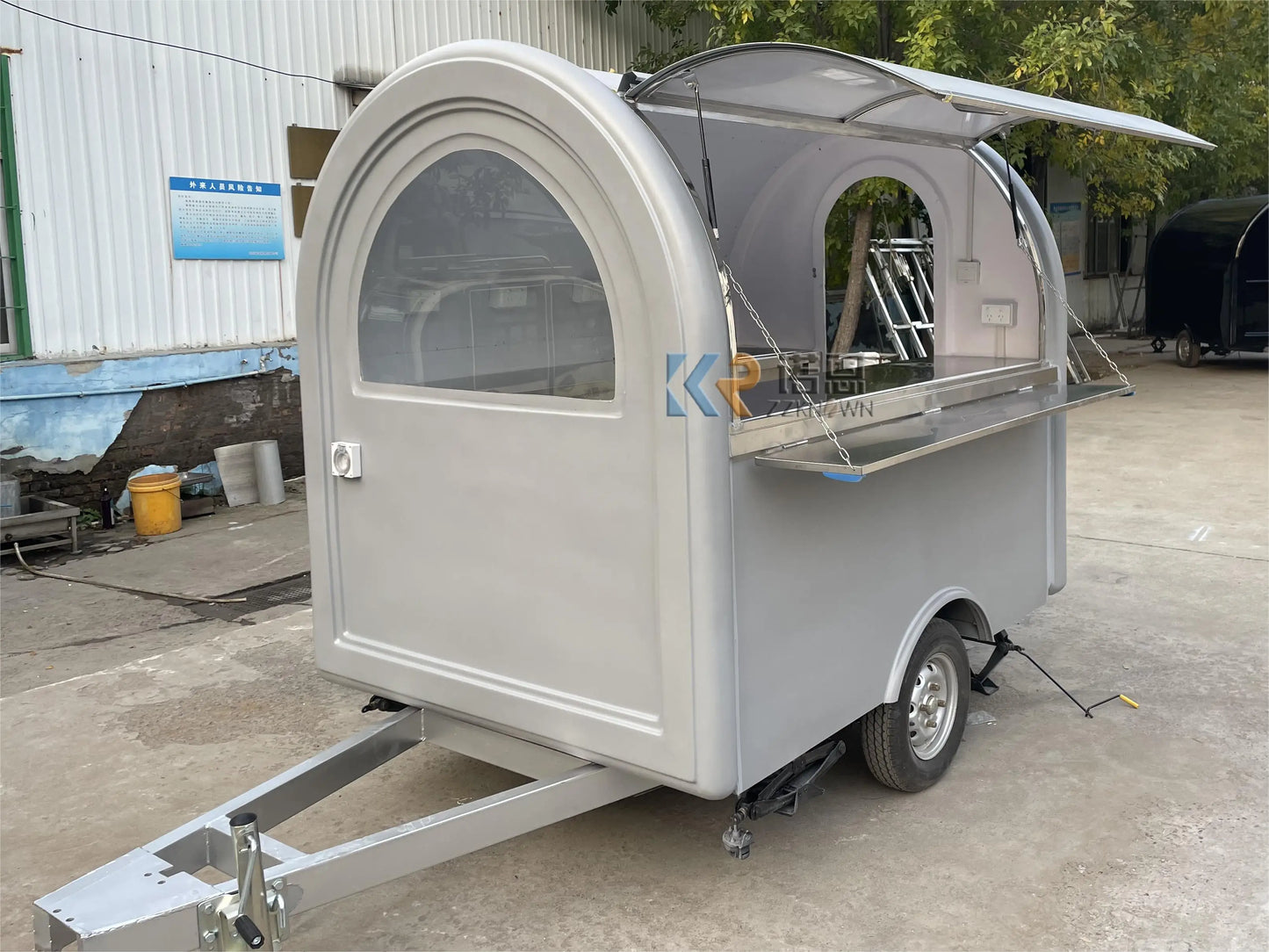 2023 DOT USA Standard Online Support Food Trailer Hot Dog Food Cart Commercial Snack Truck