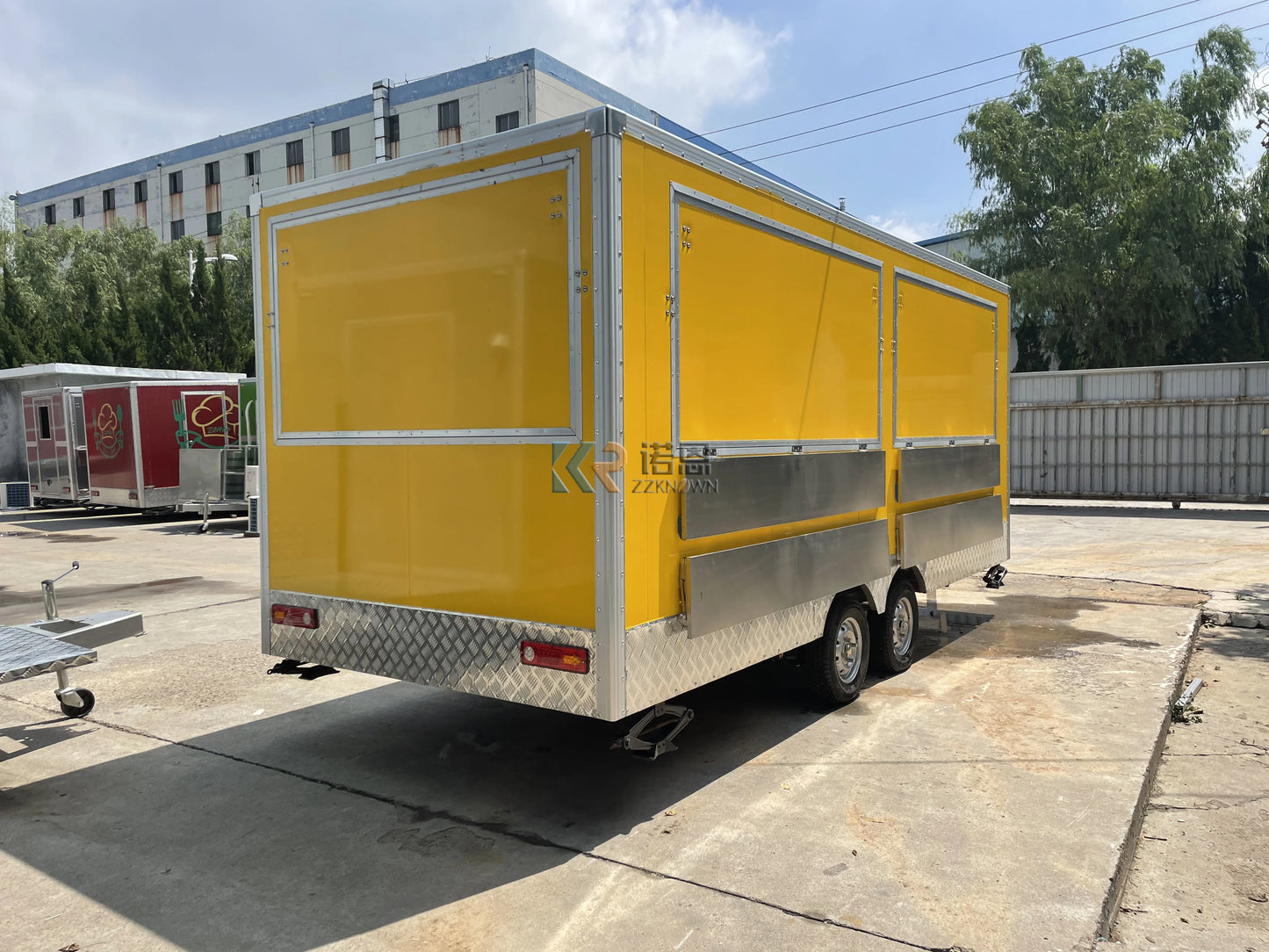 2023 Hot Selling Towable Food Trailer for Sale Factory Price China Food Carts Mobile Snack Ice Cream Fast Food Truck