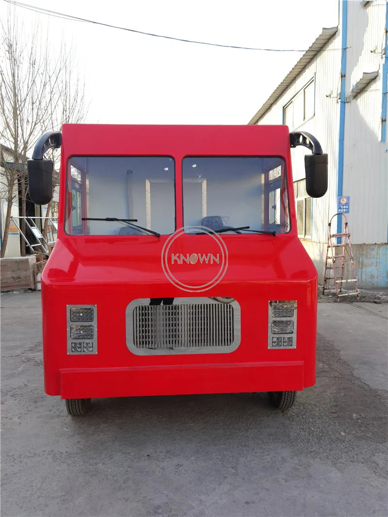 OEM Street Mobile Drive Food Vending Truck Coffee Cart Van Ice Cream Kiosks Trailers with Certification For Sale USA