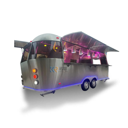 Street Fast Vintage Food Truck New Style Food Trailer American Standard Food Trailer With DOT