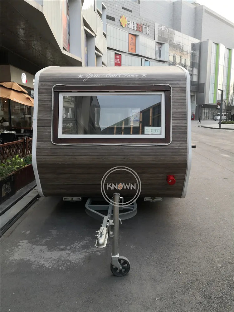 2023 Street Food Trailer Mobile Kitchen Coffee Cart Fast Ice Cream Trucks Supplies for Sale with CE Certified