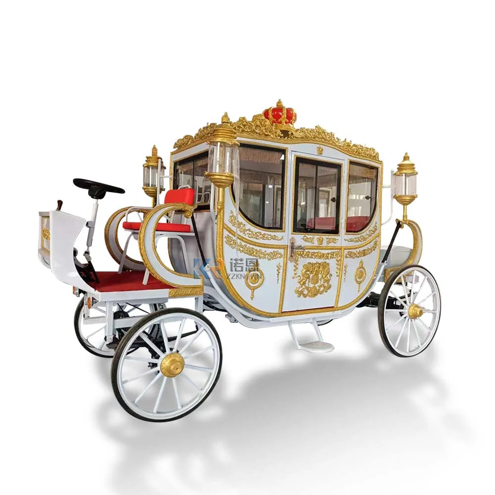 Exhibition Horse Carriage Professional Carriage Manufacturer Christmas Horse Drawn Cart cinderella Carriage