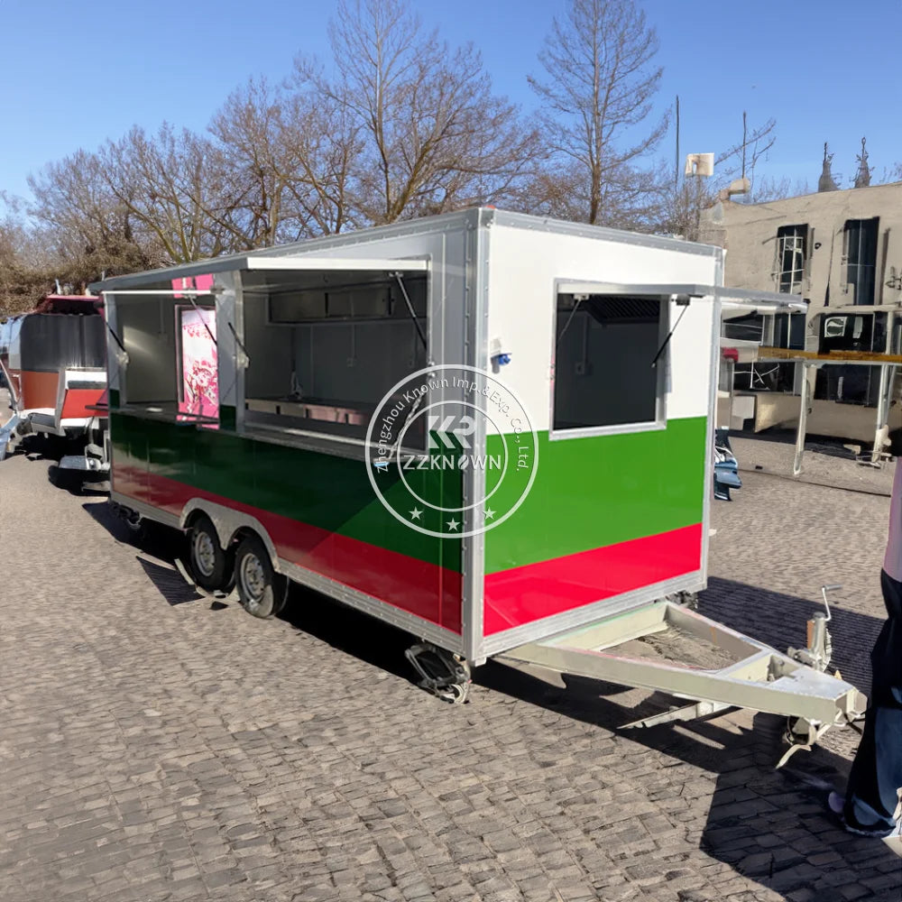 Mobile Food Truck Concession Street Food Cart Coffee Carts Mobile Kitchen Horse Trailer Ice Cream Truck Mobile Bar