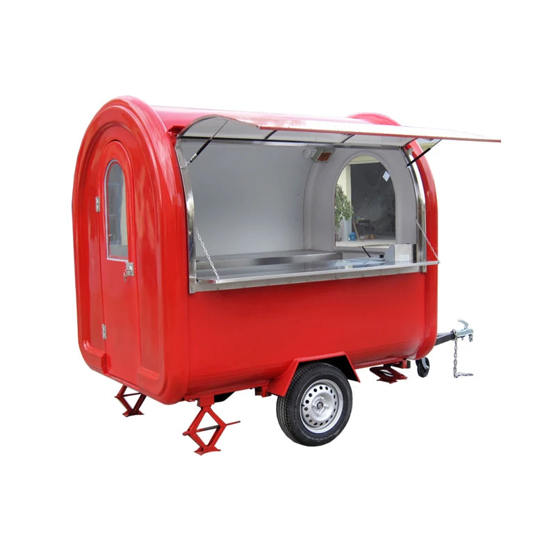 OEM Bike food cart street mobile coffee cart mobile food cart with wheels