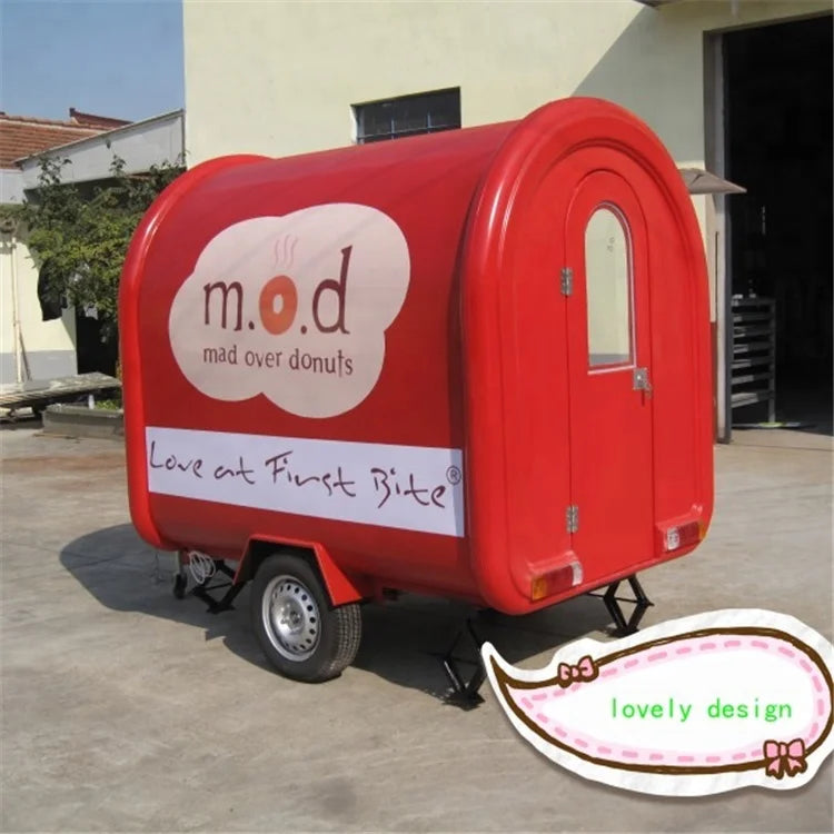 2023 cheaper milkshake vending cart/ food trailer