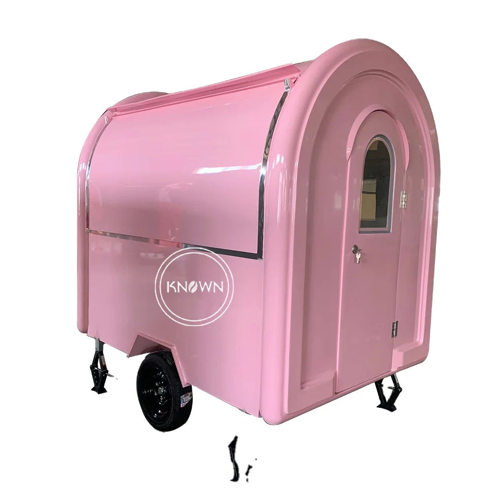 2023 CE Night Market Cart Stall Small Food Trailer Ice Cream Sell Commercial Mobile Sushi Promotion Truck