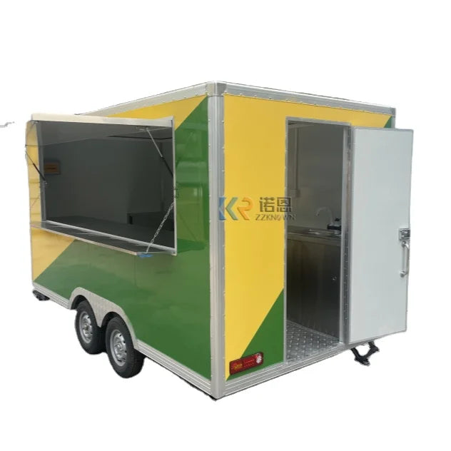 Commercial Street Concession Food Truck Used for Selling Snacks Mobile Restaurant Food Trailer