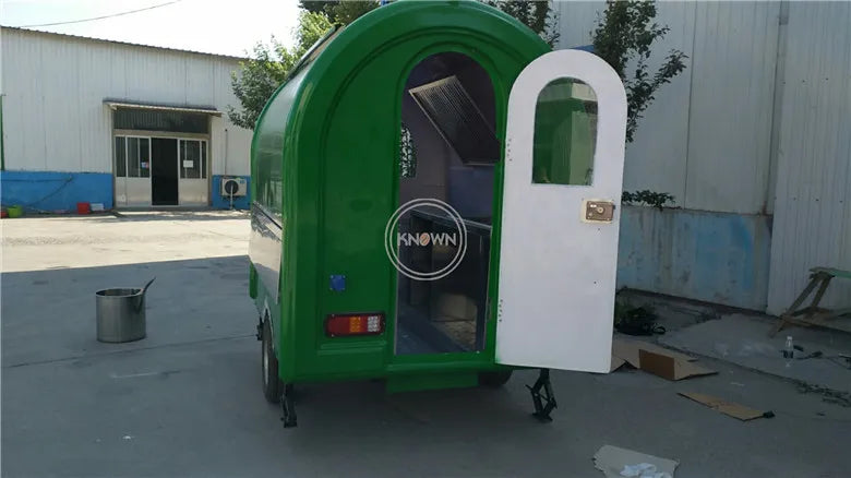 New Fashion Dot Certification Food Carts Pizza Truck Kitchen Mobile Fast Food Cart Hot Dog Beer Bar Food Trailer