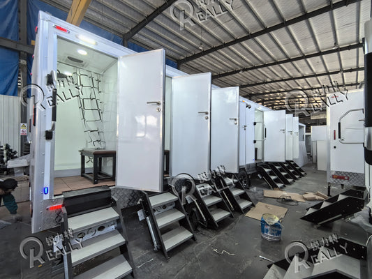 Prefab Studio House Portable Container Toilet Mobile Toilet Trailer