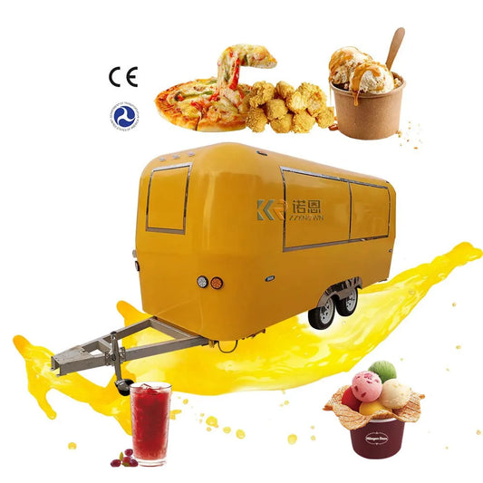 Fast Street Food Van Trailer For Sale Food Traveling Truck Mobile Food Vending Truck For Sale USA