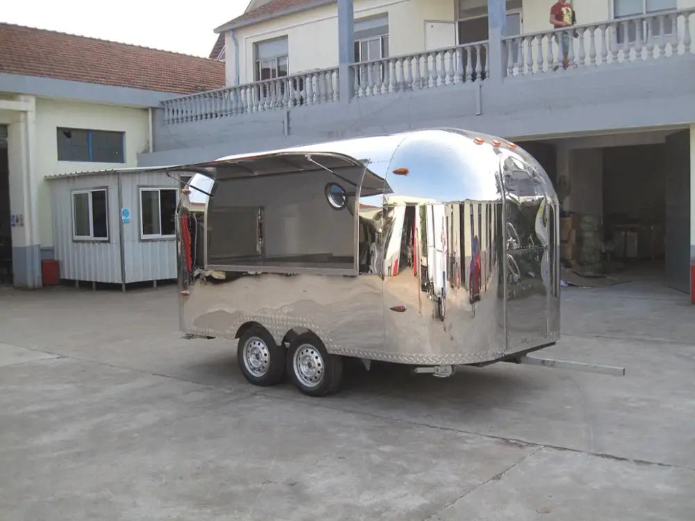 OEM Outdoor Mobile Food Trailer/ Street Mobile Food Cart/ China Factory Mobile Food Truck in hot sale