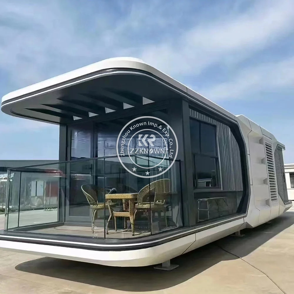 2024 Luxury Portable Mobile Hotel Homestay Resort Building Mobile House Vessel Capsule House