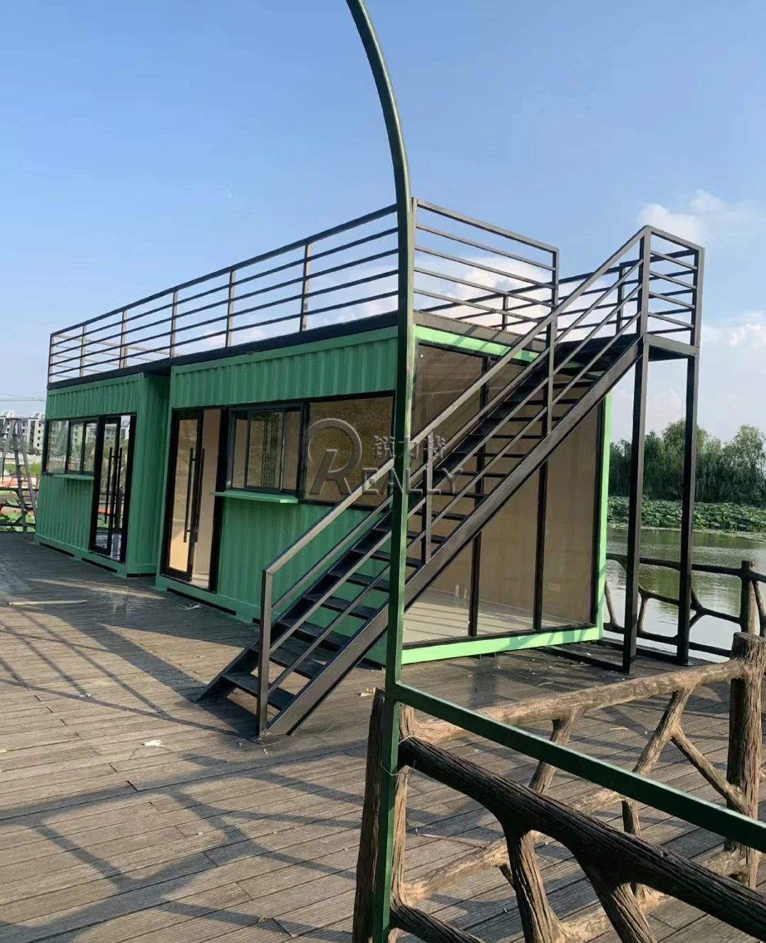 Prefabricated Fast Food Container Restaurant For Sale Shipping Container Bar Restaurant