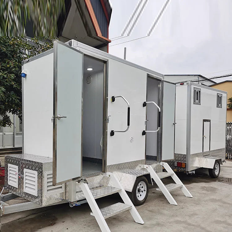 Bathroom Camp Flush Caravan Mobile Seat Port Mobile Portable Shower Room And Portable Toilets Factory