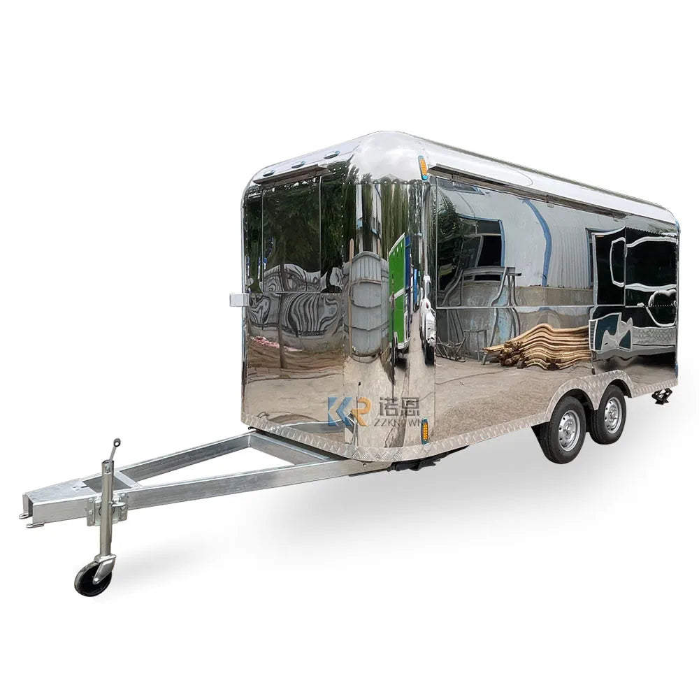 Mobile Fast Food Trailer Mobile Kitchen Pizza Coffee Cart Coffee Cart Food Truck For Sale